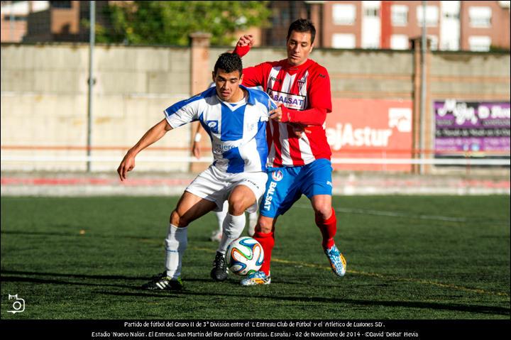 FOTOGALERÍA. Fútbol. 3ª. L'Entregu CF - Atl Lugones