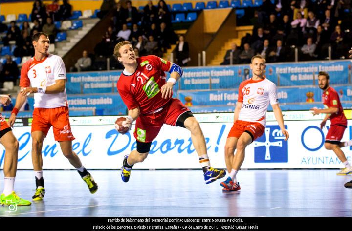 FOTOGALERÍA. Balonmano. Memorial Domigo Bárcenas. Noruega - Polonia