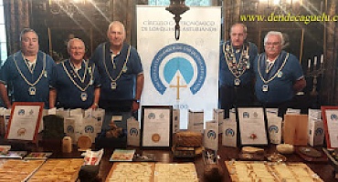 El Círculo Gastronómico de los Quesos Asturianos presente en el XIII Encuentro de Pueblos Ejemplares, organizado por la Fundación Princesa de Asturias.