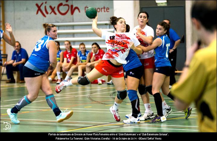 FOTOGALERÍA. Balonmano. Div. Honor Plata Fem. Gijon BM - CB Getasur