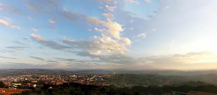 Oviedo desde el Naranco