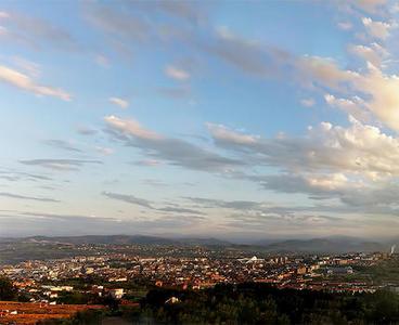 Oviedo desde el Naranco