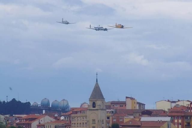 A cámara lenta sobre Gijón