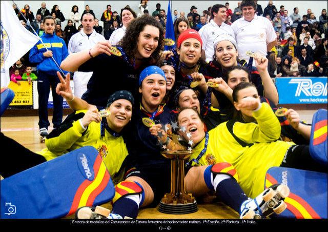 Hockey patines: Reinas de Europa