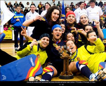 Hockey patines: Reinas de Europa