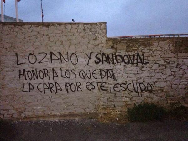  Pintadas en favor de Sandoval y Lozano hoy en Mareo