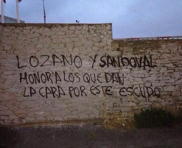  Pintadas en favor de Sandoval y Lozano hoy en Mareo