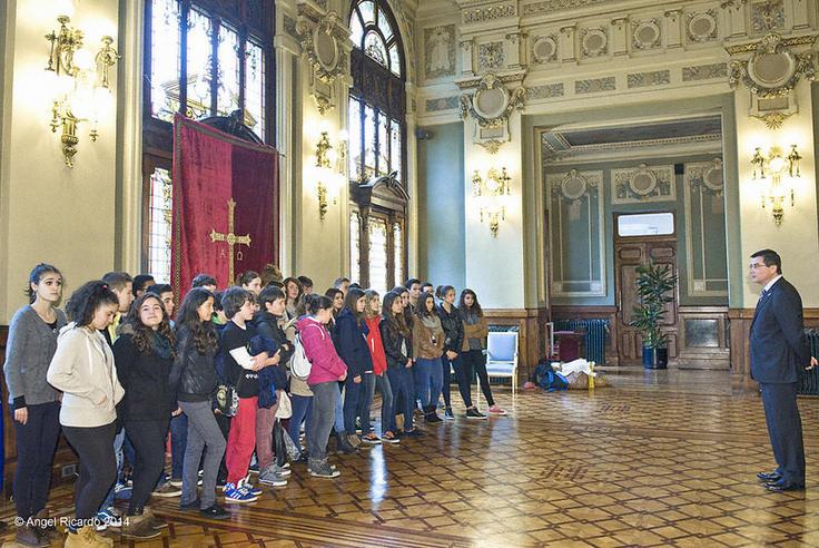 Visita al Parlamento del IES Mata Cano de Gijon