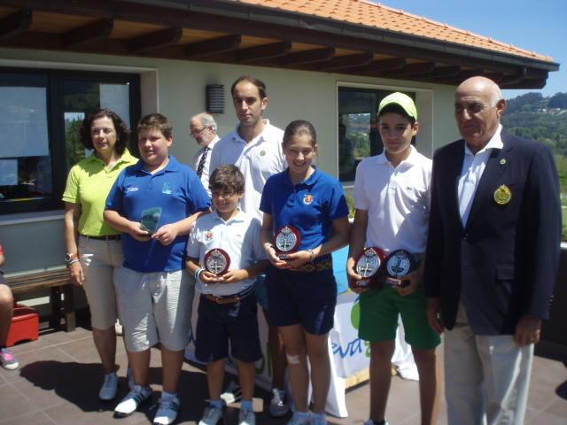  ganadores del Campeonato de Asturias Individual Absoluto de Pitch & Putt 