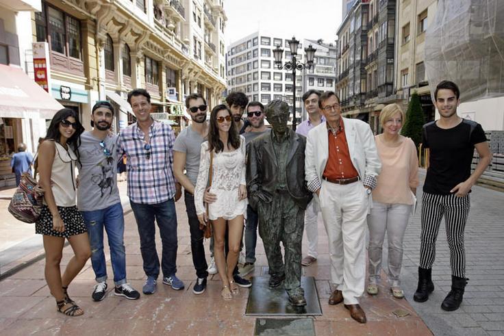 Actores y arquitectos con Woody Allen y en el Bulevar de Gascona