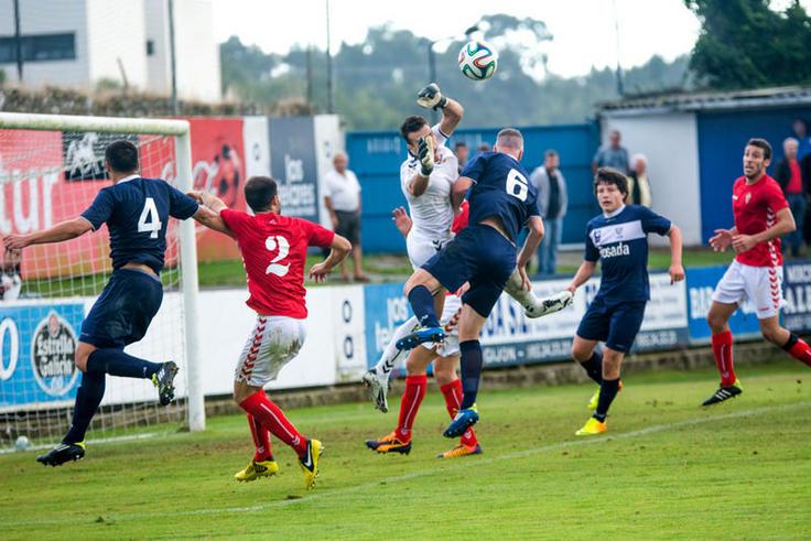 El Real Murcia ganó al Marino de Luanco (0-1)