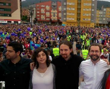 Pablo Iglesias en Oviedo: "A nosotros no nos compra nadie, porque no tenemos deudas con nadie" 