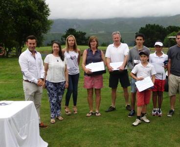 Ganadores del Torneo Talasoponiente en el Golf de Llanes