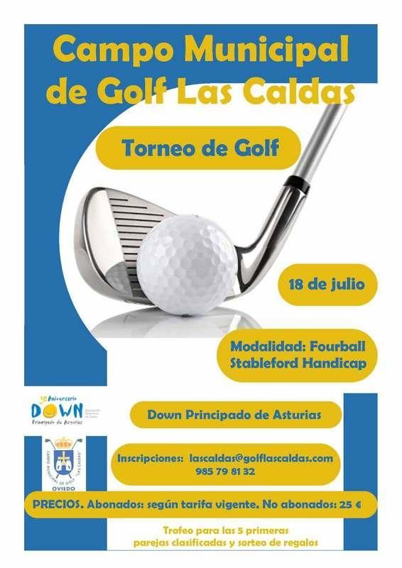 APOYA: V Torneo de Golf 'Síndrome de Down' en Las Caldas