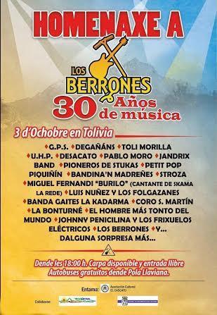 Homenaje a Los Berrones.30 años de Música