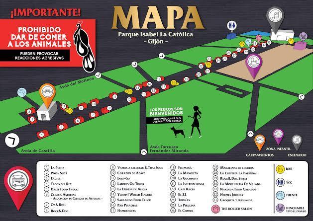 Campeonato de España de Food Trucks: En el parque Isabel la Católica 