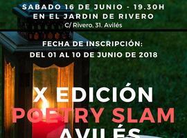 El Jardín de Rivero acogerá la X Edición del Poetry Slam de Avilés