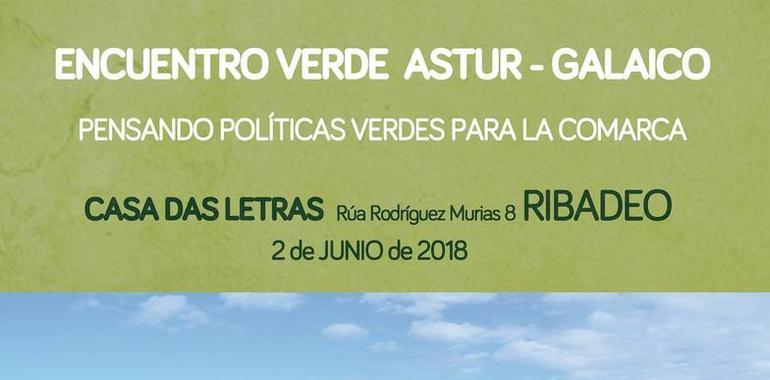 Los partidos verdes, Equo, de Asturias y Galicia coordinan políticas en Ribadeo