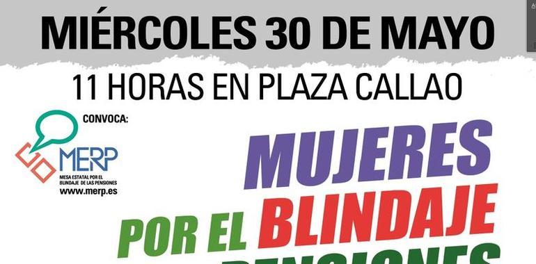 Acto 30 de mayo “Mujeres por el Blindaje de las Pensiones”