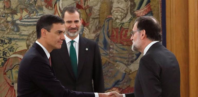 Pedro Sánchez promete su cargo ante el Jefe del Estado