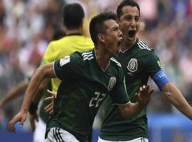 México derrotó en su debut a la campeona del mundo Alemania 1-0 