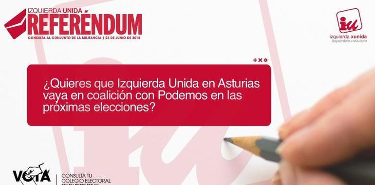 IU Asturias refrenda ir a las autonómicas en solitario