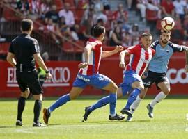 Sendos goles de Carmona y Nacho Méndez dejan los 3 puntos en El Molinón