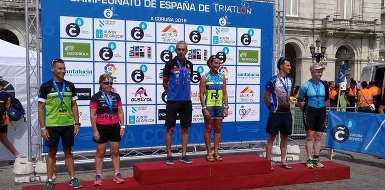 Susana Coto, oro nacional de Triatlón en el grupo de edad 50-54 