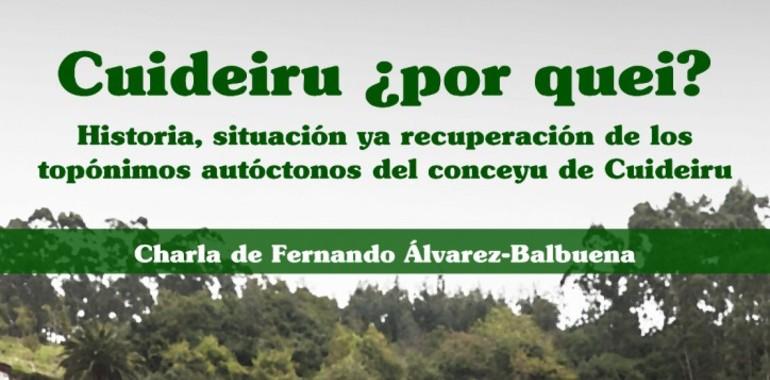 El Teixu organiza actu en Cuideiru sobre la toponimia del conceyu