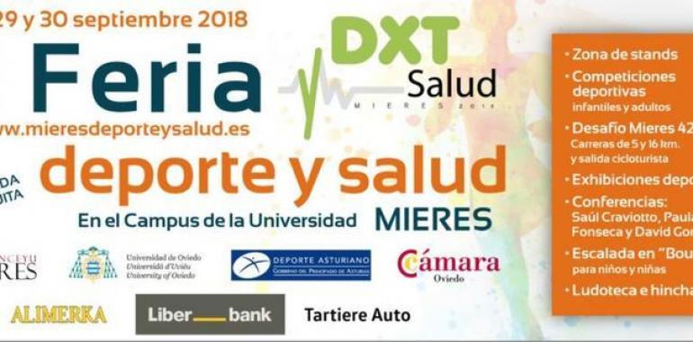 Mieres, capital en Deporte y Salud este finde