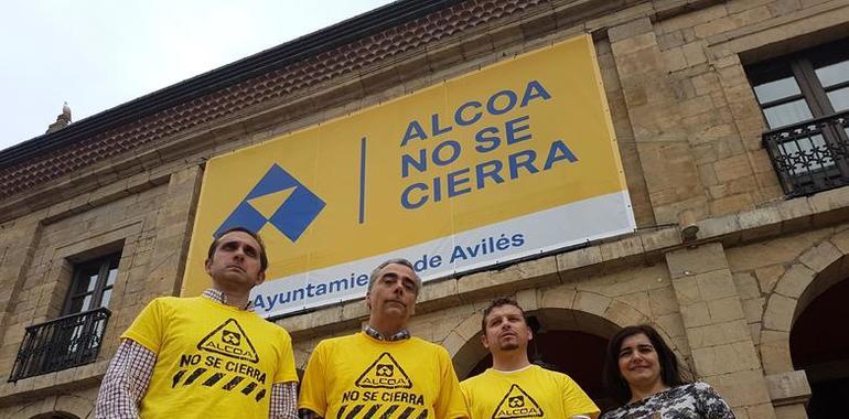 Los escolares de Avilés dibujan la situación de Alcoa