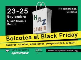 Performance de Greenpeace para romper el Black Friday