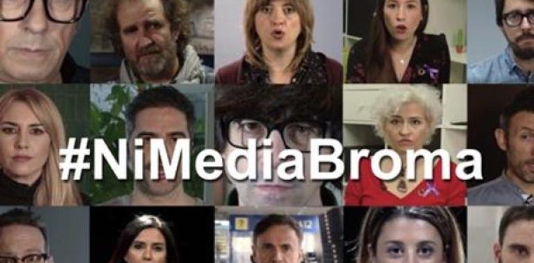 Nuevo vídeo de la campaña #NiMediaBroma ante la violencia de género