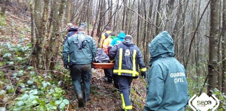 Recuperado el cuerpo sin vida del vecino de Tineo desaparecido ayer