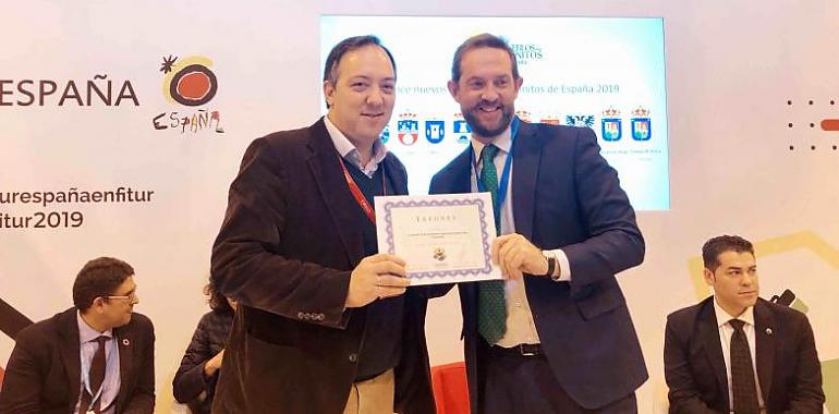 Tazones recoge en Fitur su Premio como Pueblo Más Bonito de España