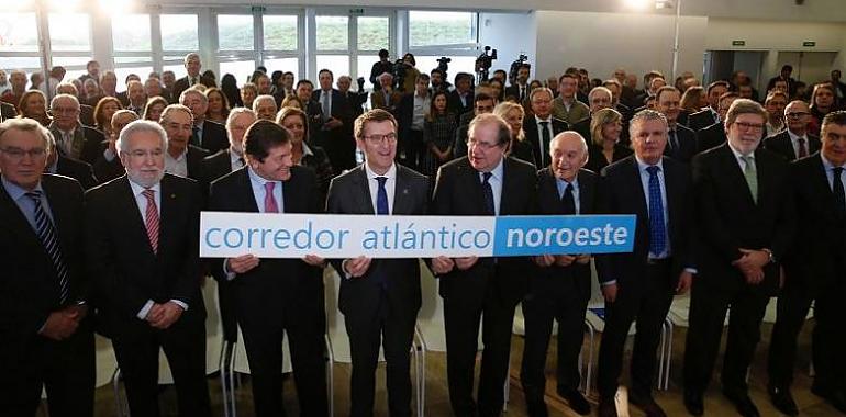 Galicia, Asturias y Castilla y León reclaman impulso al Corredor Atlántico Noroeste