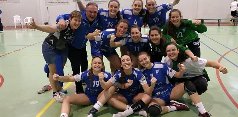 Dos puntos de oro para el Oviedo Balonmano Femenino