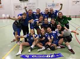 Dos puntos de oro para el Oviedo Balonmano Femenino