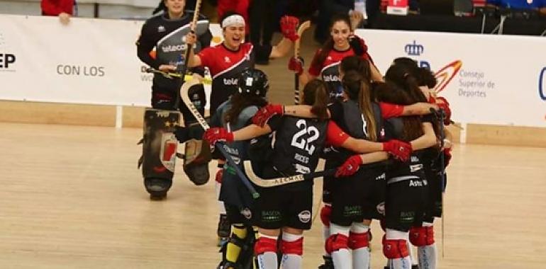 El Telecable Gijón disputará la final de la Copa de la Reina Hockey Patines