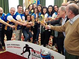 Gijón rinde merecido homenaje a las campeonas de la Copa Reina de Hockey PatinesATINES 