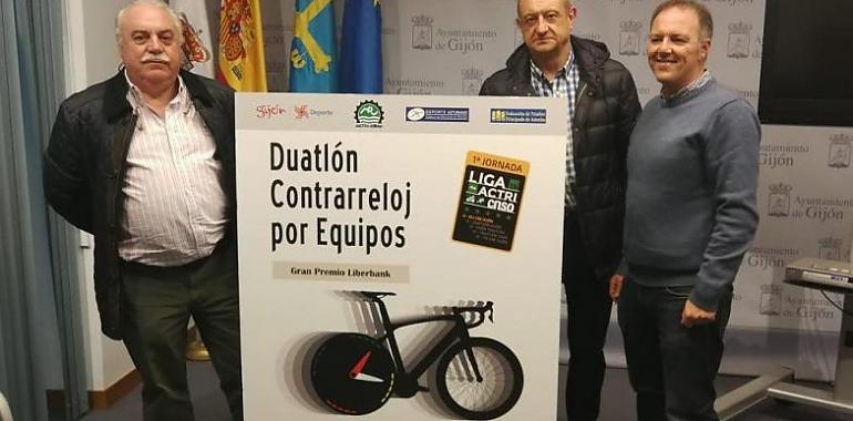 300 dorsales al máximo en el Duatlón por Equipos de Gijón