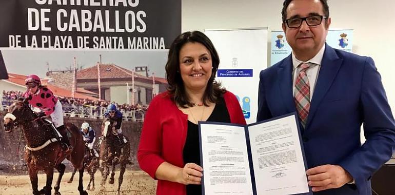 Las carreras de caballos de la playa de Ribadesella declaradas Actividad de Interés Turístico