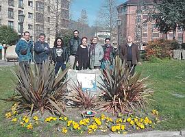 Homenaje a la activista ambiental Berta Cáceres