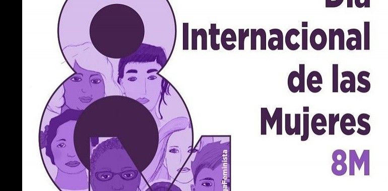 Mieres apoya la Huelga Feminista del 8 de marzo