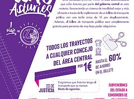 Podemos pide que los viajes en la zona central de Asturias cuesten 1 euro