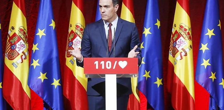 Pedro Sánchez presenta 110 medidas para “construir la España de la próxima década”