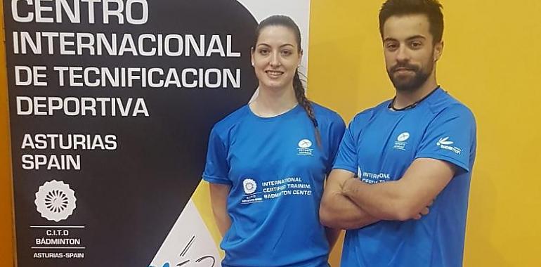 BADMINTON: Lorena Uslé y Alberto Zapico a los Juegos Europeos MINSK 2019