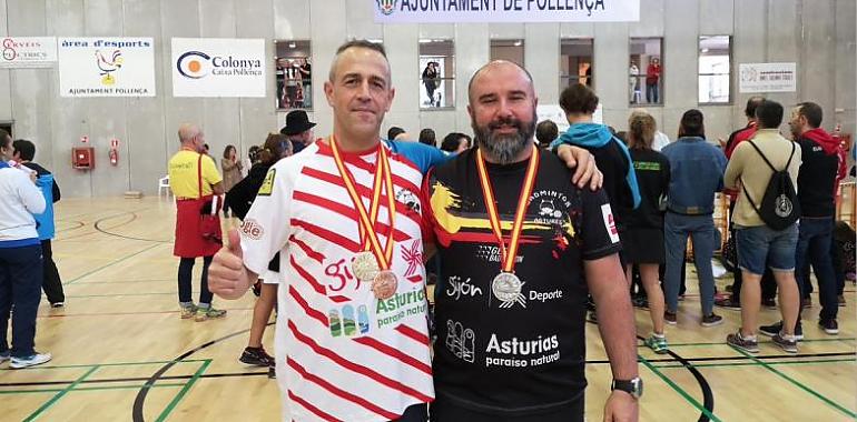 El Astures suma tres medallas en el Nacional sénior de bádminton 