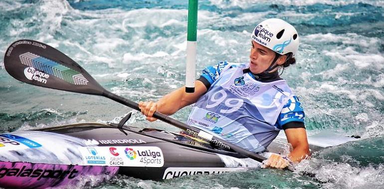 Maialen Chourraut acaba quinta en la final de K1 de la II Copa del Mundo de Eslalon