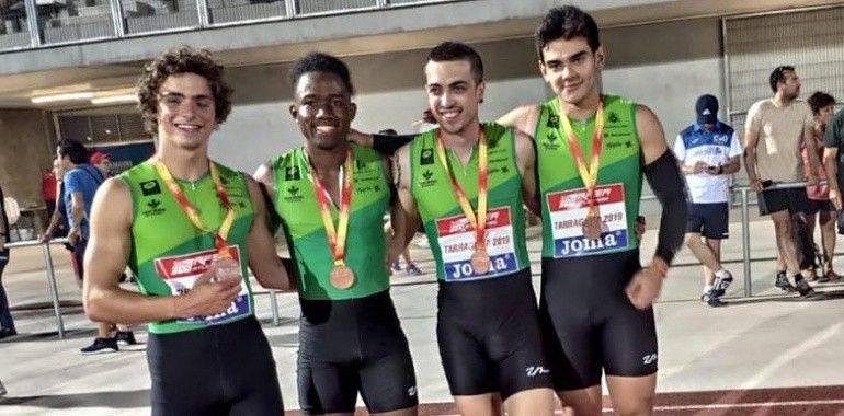 Dos medallas para Uniovi en el Nacional en pista